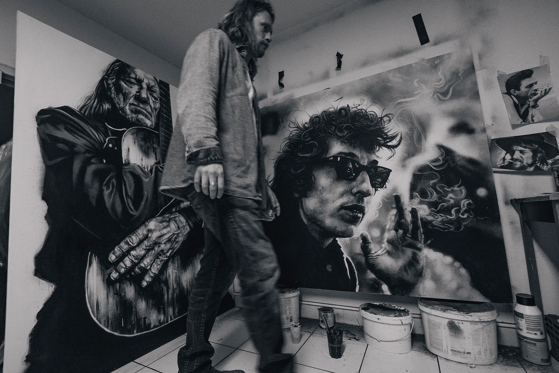 Flynn's studio